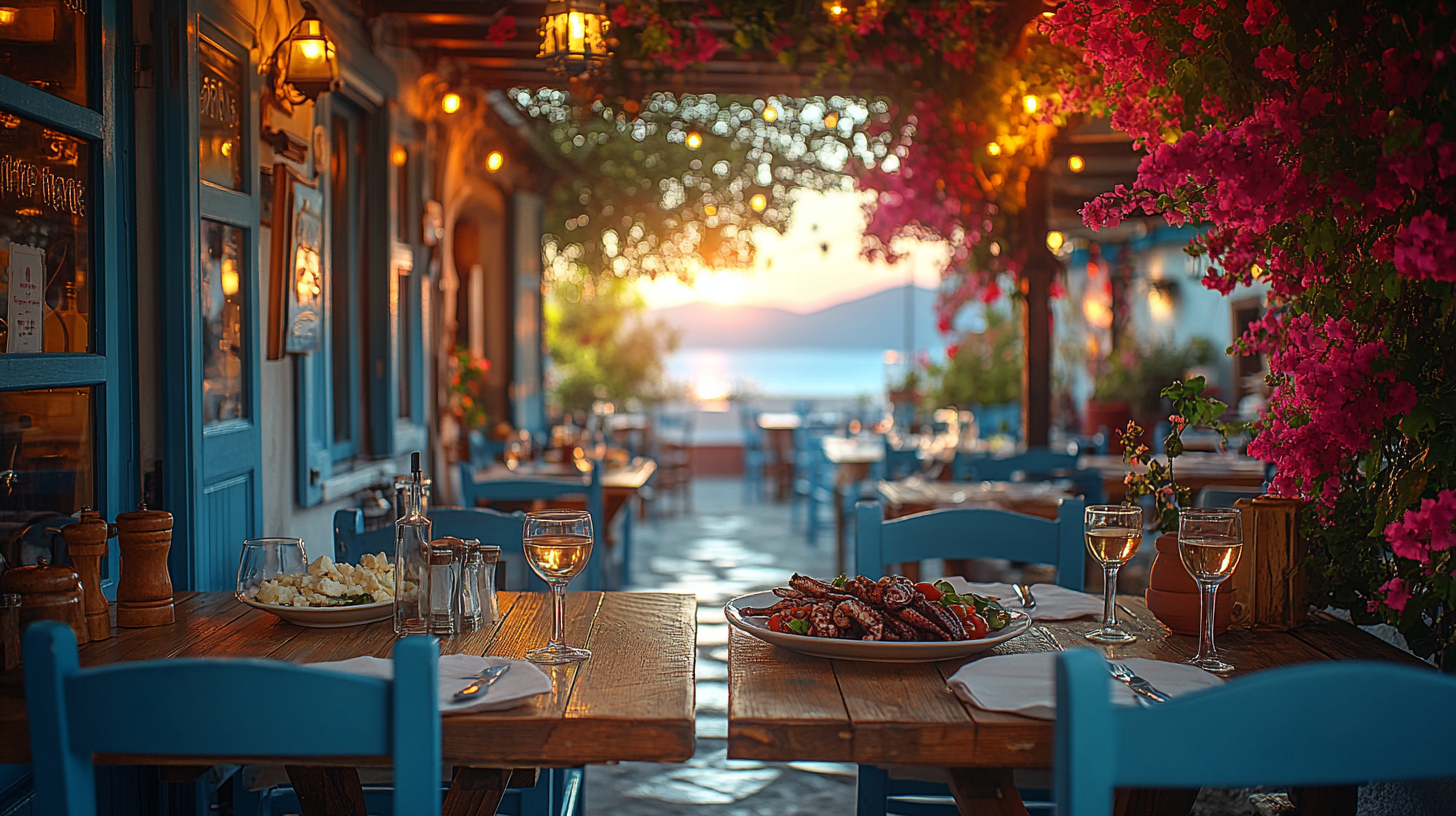 Tradicionalna grčka taverna - hrana na letovanju u Grčkoj 2026